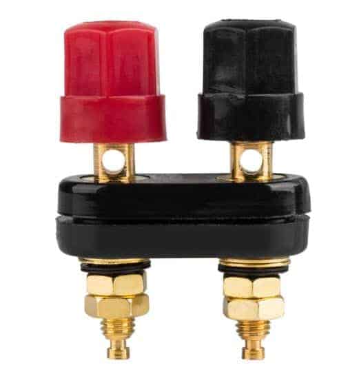 Gold Dual Binding Post Banana Jack